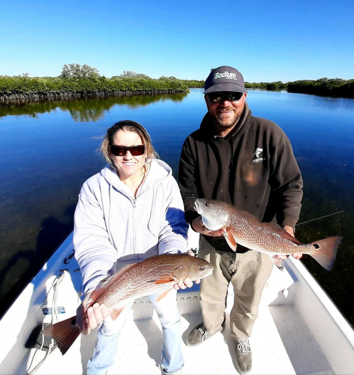 A picture of Skinny Water Ventures In Winter with Crystal River Fishing Charters