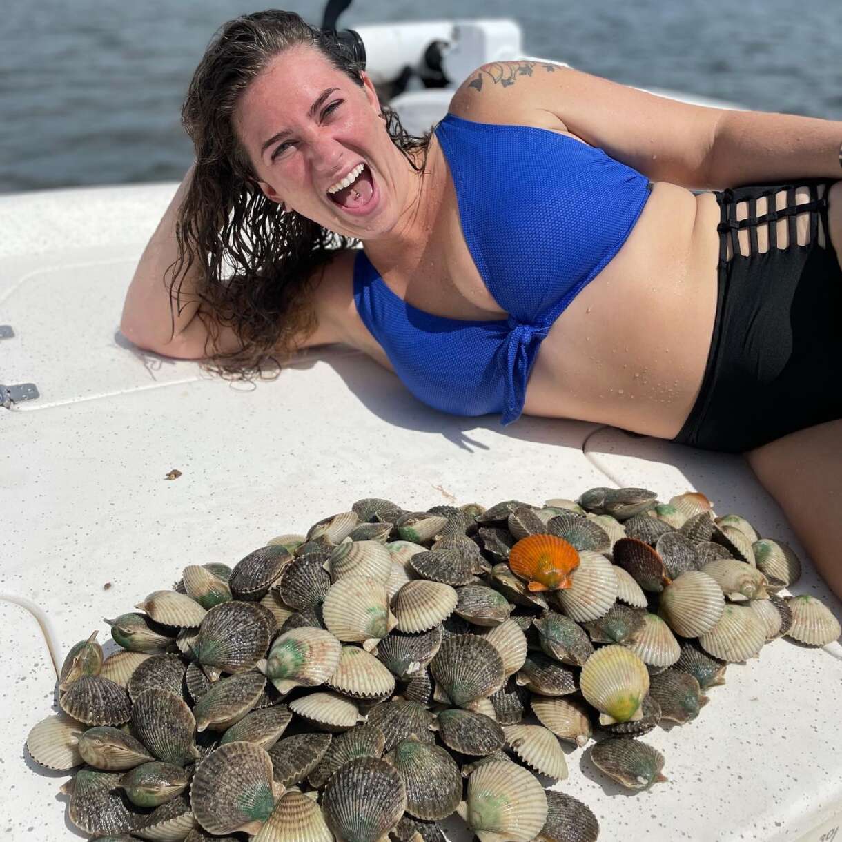 A picture of Scalloping & Fishing Crystal River with Crystal River Fishing Charters