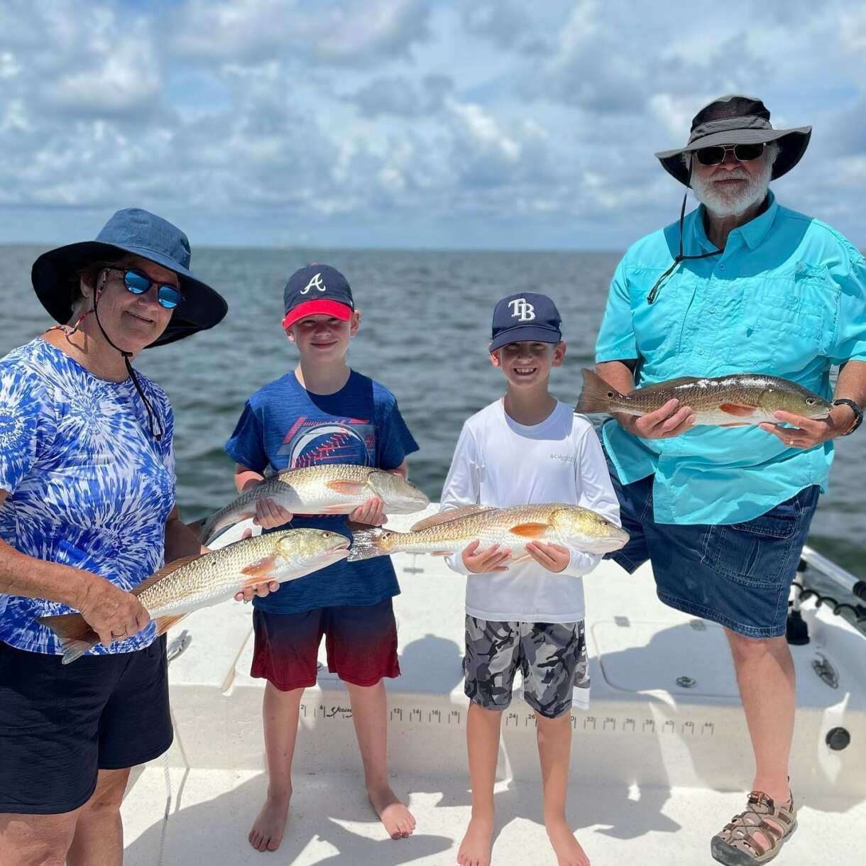 A picture of Consider An August Fishing Charter In Crystal River with Crystal River Fishing Charters