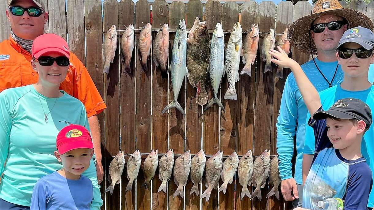 A picture of Epic Mangrove Snapper Fishing in August with Crystal River Fishing Charters