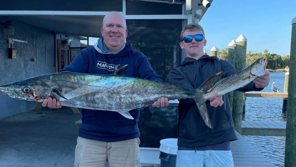 A picture of Kingfish, Grouper, And More To Start The New Year with Crystal River Fishing Charters