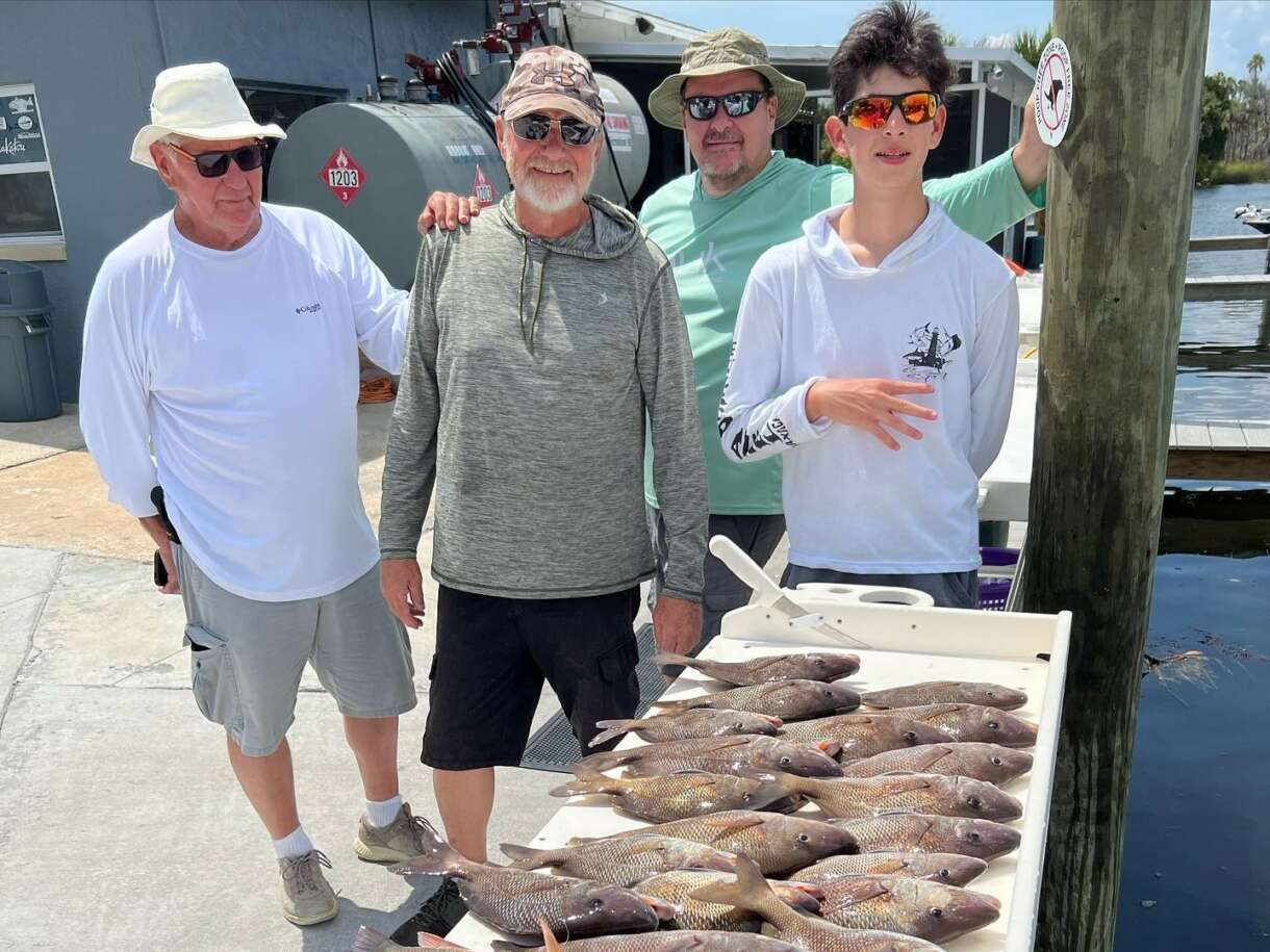 A picture of May 2023 Fishing Guide for Crystal River, FL with Crystal River Fishing Charters