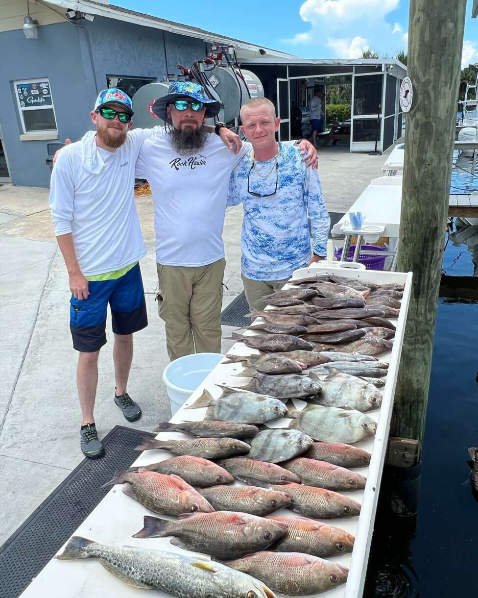 A picture of Consider An August Fishing Charter In Crystal River with Crystal River Fishing Charters