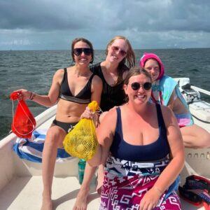 A picture of Crystal River Scalloping with Crystal River Fishing Charters